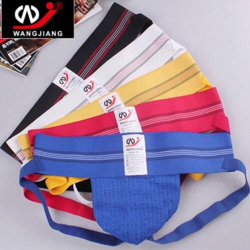 Sexy men underwear mens gay penis briefs cuecas jockstraps calzoncillos mens thongs and g strings homens double D view 1 PIECE