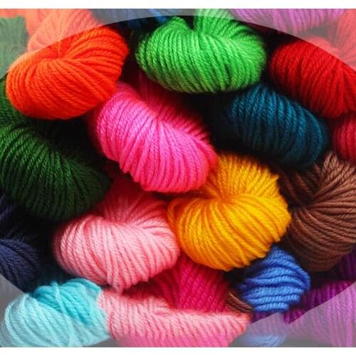 48g/Ball 55 Color Thread Yarn Acrylic Line Flower Shoes Hat Skirt Slippers Wool Line Warm Soft Acrylic Wool Line For Knit Scarf