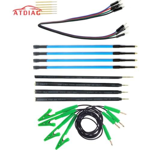 OBD II Scanner 4pcs/Set Probe Pens For ECU Board With Connect Cable Replacement LED BDM FRAME 4 pcs/set