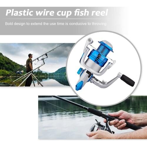 Spinning Fishing Reel Lure Reels PA66 Metal Spool FC1000-4000 Sea Fish Wheel for Outdoor Saltwater Fishing Tackle