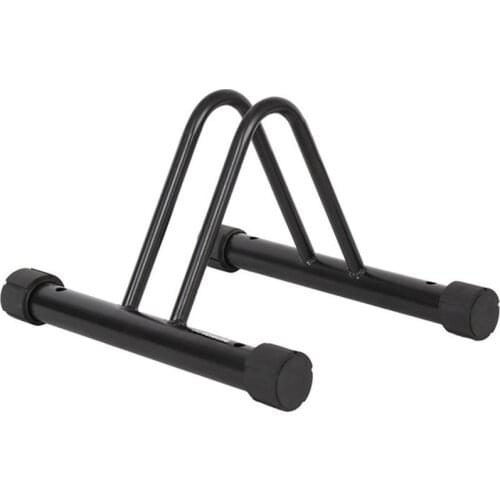 Stainless Steel Bike Parking Stand Bike Bicycle Standing Floor Rack Stand Holder Bike Display Frame Road Cycling Supplies