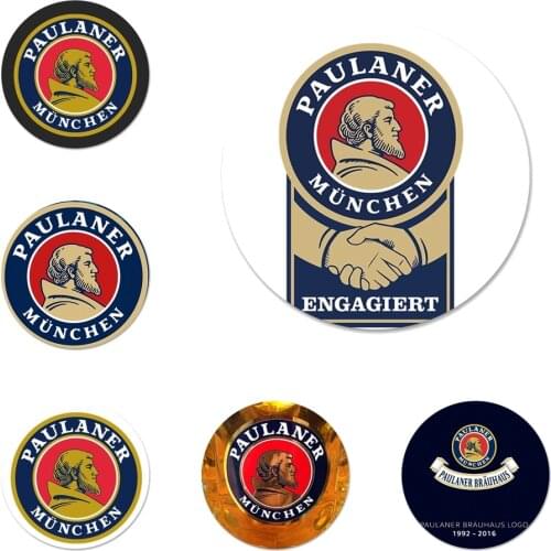 Paulaner beer Badge Brooch Pin Accessories For Clothes Backpack Decoration gift
