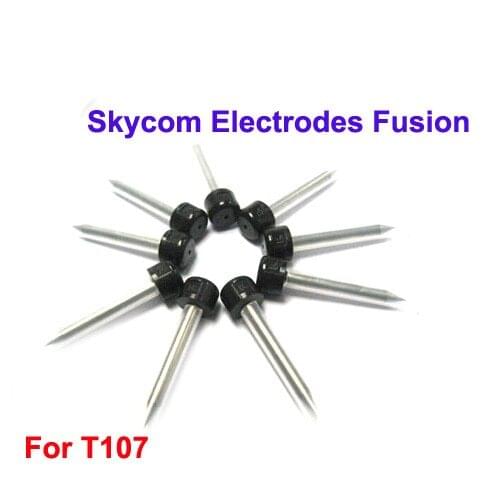 10Pairs/LOT Fiber Optic Electrodes for Fusion Splicer Skycome T107