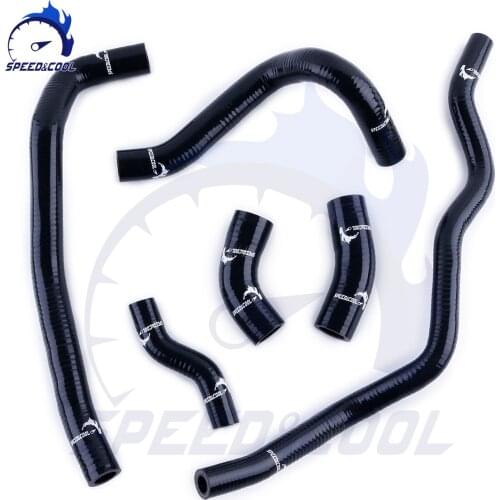 Motorcycle Silicone Radiator Coolant Hose Kit For YAMAHA VMX 1200 V-MAX 1985-2007 High Performance Pressure Temperature