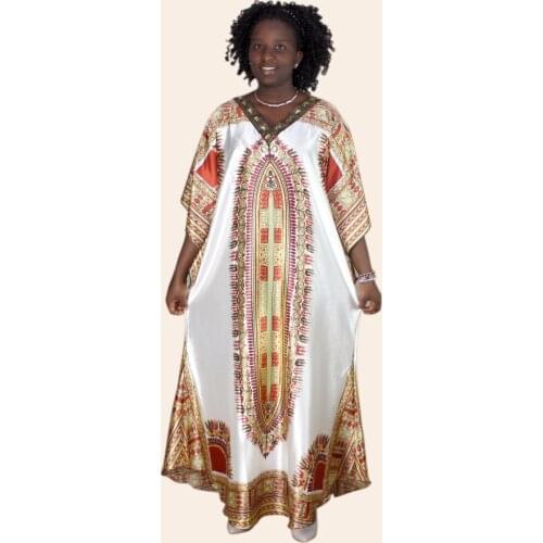 2019 Plus Size New African Dashiki Tranditional Party Long Dress Dashiki Loose Dress Dashiki Caftan Ethnic Indian Boho