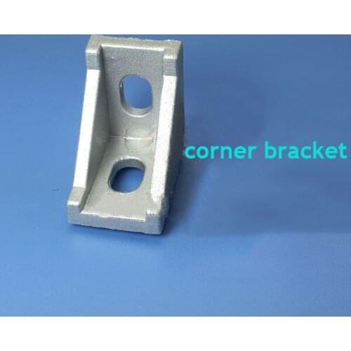 30pcs 2028 Bracket Corner Fittings angle aluminum size 28*28*20mm Corner bracket for EU standard 2020 aluminum profile