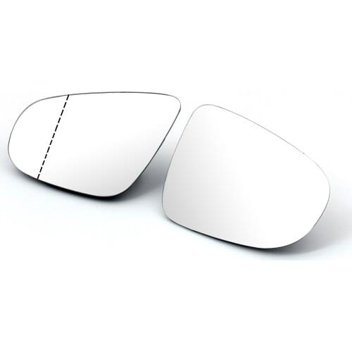 Artudatech Left & Right Heated Wing Mirror Glass For VW Golf GTI R MK6 Touran 5K0 857 521