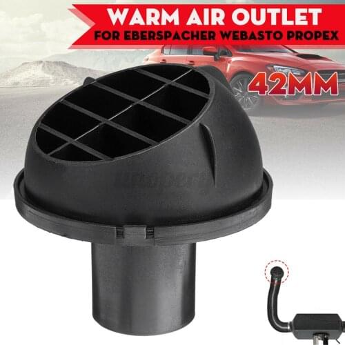 Auto Car Heater Duct Warm Air Vent Outlet Directional 42mm For Air Diesel Heater