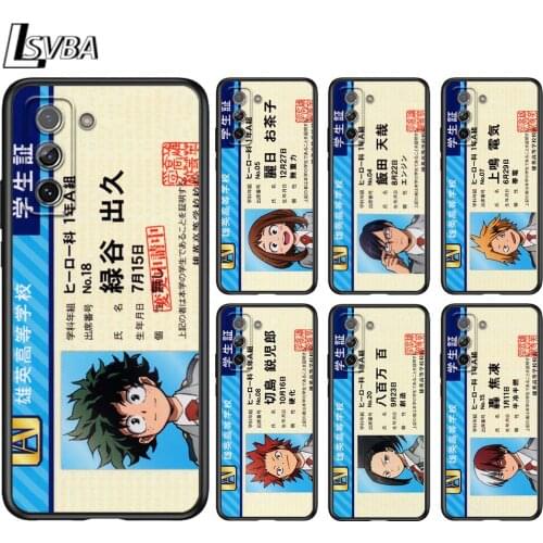 My Hero Academia Midoriya for Samsung S20 FE Ultra Plus A91 A81 A71 A51 A41 A31 A21 A11 A12 A72 A52 A42 A32 A12 Phone Case