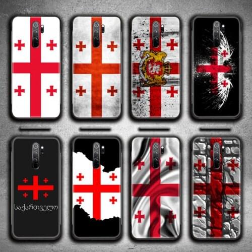 Georgia flag pattern Phone Case for Redmi Note 9 8 8T 8A 7 6 6A Go Pro Max Redmi 9 K20 K30 Pro