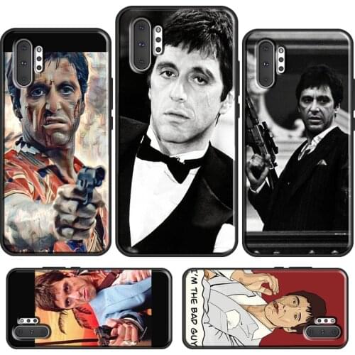 Scarface Tony Montana Phone Case For Samsung Galaxy S21 S20 FE Note 20 Ultra S8 S9 S10 Note 10 Plus S10e Cover