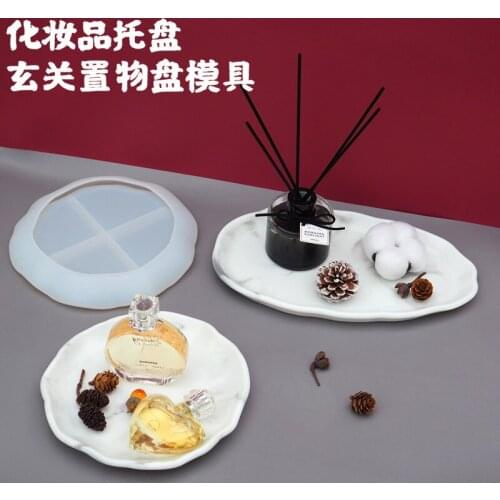 DIY Silicone Tray Artist Mold Irregular Coasters Epoxy Resin Art Supplies Make Your Own Tray Epoxy Resin Molds