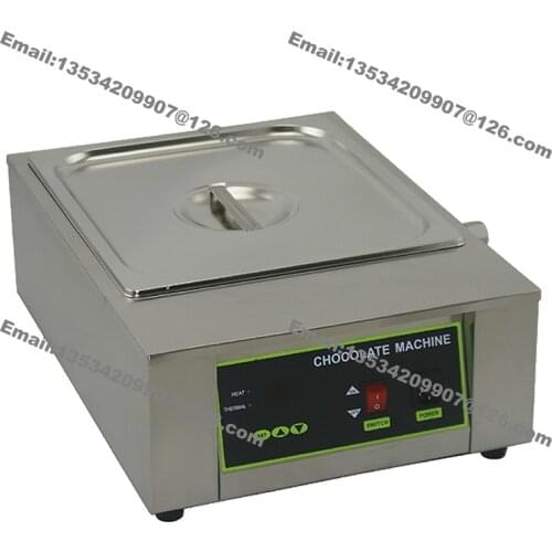 8.5kg Commercial Use 110v 220v Electric Digital Chocolate Melter Warmer Boiler Temperer with 1 Melting Pot