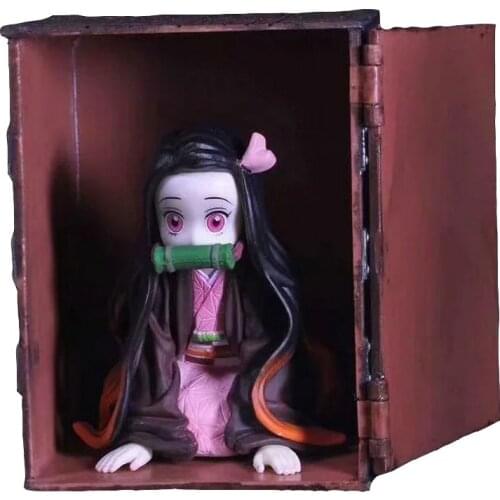 Art MINI Demon Slayer Kimetsu no Yaiba GK Kamado Nezuko In Box Ver. PVC Action Figure Model Collectible Toy Doll