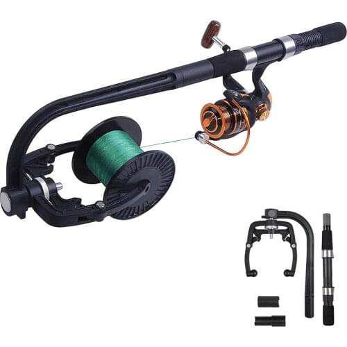 Fishing Line Spooler Portable Spooling Station System for Spinning baitcasting reel fishing line winder