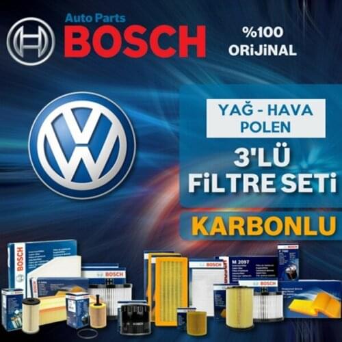 For Vw Jetta 1.6 Fsi Bosch Filter Care Set 2006-2010