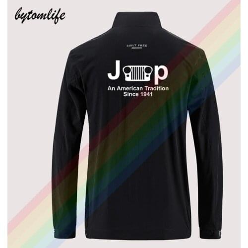 HONDA JEEP Classic Grill American Tradition Since 1941 Slim Sport Jacket Jacket Mens Casual Back Printing Jacket Asian Size