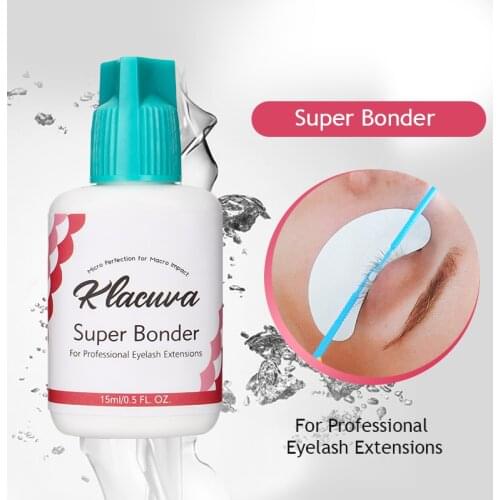 Klacuva Super lash bonder for Eyelash Extension glue primer to exceed glue drying speed up glue curing after lash extensions