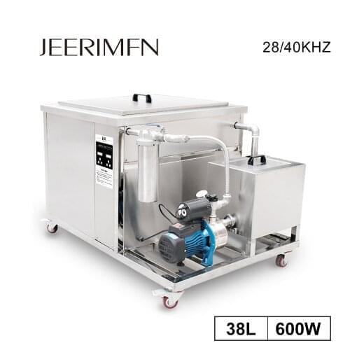 38L Industrial Ultrasonic Cleaner Filter PCB Circuit Car Engines Parts Mold Tool DPF Metal Ultrasound Cleaner Oil Rust Degrease