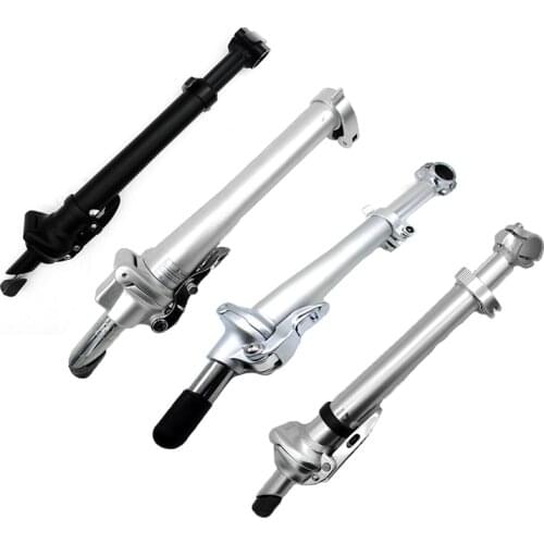 25.4mm Aluminum alloy foldable bicycle handlebar Stem lower tube folding riser to the right Electric scooter handlebar