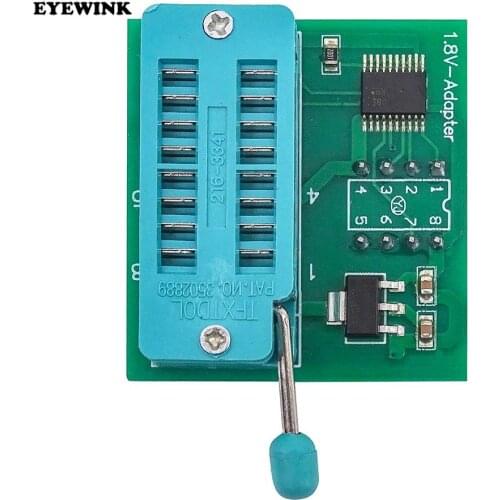 1.8V adapter scoket used for all programmer TL866CS TL866A RT809F G540 TOP3000 1.8V apple SPI Flash Memory