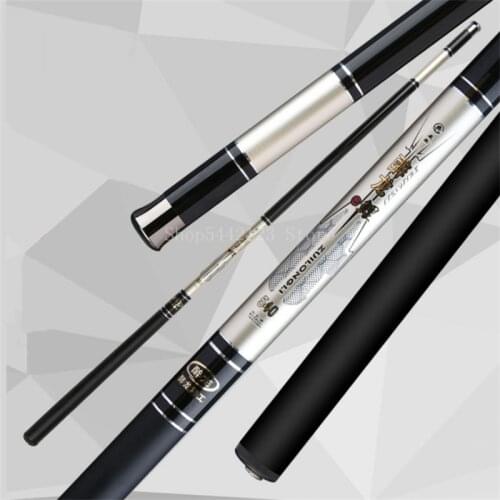 3.6M/4.5M/5.4M/6.3M/7.2M Fishing Rod Hard Carbon Fiber Telescopic Fishing Rod fishing pole Fishing Access