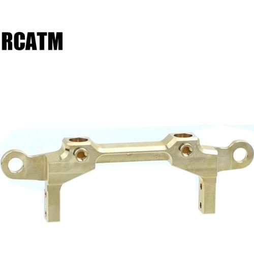 High Quality Metal Brass Rear Bumper Bracket For 1/10 RC Crawler Car Axial Scx10 III AX103007
