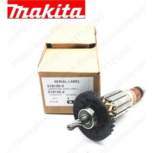220-240V Armature Rotor for MAKITA HR2230 518150-2