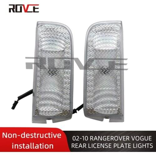 Car Rear License Plate Light Lamp For Range Rover Vogue L322 2002-2010 XFD000043 XFD000053 Car Accessories