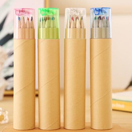 6/12Pcs Kid Student Artist Pencils Sharpener DIY Writing Drawing Sketching Tool