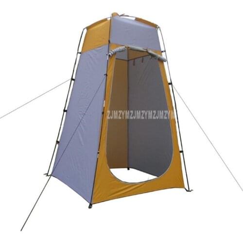 Anti-UV Outdoor Camping Tent Bath Moving Toilet Shower Privacy Change Room Dressing Beach Polyester Portable WC Fishing Tent