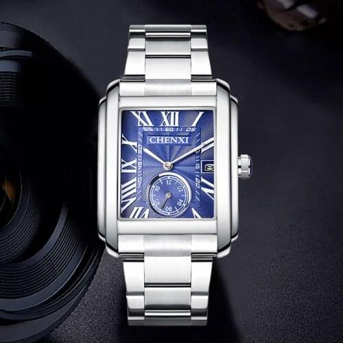 Watches For Men 2021 CHENXI Watches Men Luxury Brand Men Quartz Wristwatches Date Clock Business Watch Gifts For Men With Box