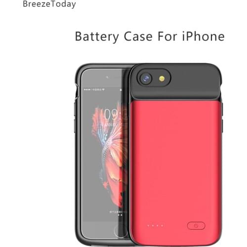 Battery Case 3200mAh 5000mAh Power Case For iPhone 6 Power Bank 6S 7 8 SE Battery Charger Case Battery Charging Case Power Bank
