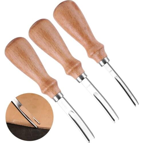 LMDZ 4/6/8mm Leather Craft Edge Trimming Tools Multifunctional Leather Edge Beveler Polish Grind Knife Wide Shovel Craft Supplie