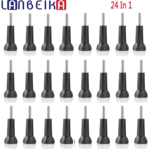 LANBEIKA For Gopro 6 Tripod Screw Mount Long Screw Set Stainless Steel Screw For Go Pro Hero 9 8 7 6 For SJCAM SJ4000 SJ6 SJ8 YI