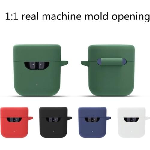 Soft Silicone Protective Cover Shell Anti-fall Earphone Case For QCY T12S True Wireless Earbud