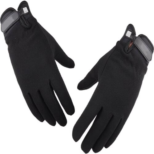 Summer Tactical Gloves For Men Breathable Outdoor Sports Riding Gloves Womens Non-Slip Fishing Full-Finger Gloves