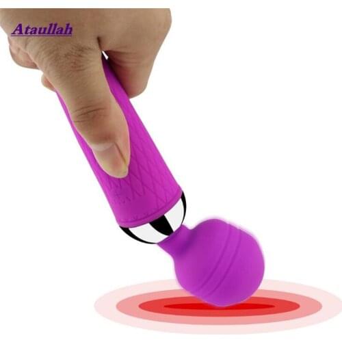 Ataullah USB Charging Vibrators for Women Sex Toys G-Spot Massager for Female Clitoral Masturbator Erotic Toys Dildos ST018