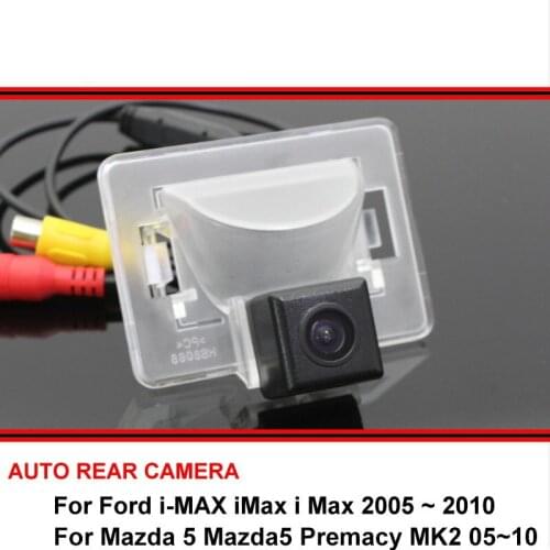 For Ford i-MAX For Mazda 5 Premacy MK2 Waterproof Car Rear View Camera Reverse Backup HD SONY CCD Rearview Parking Night Vision
