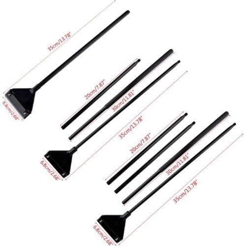 1 Set Aluminum Alloy Aquarium Algae Cutter Fish Tank Scraper Cleaner Aquatic Water Living Plants Grass Removal