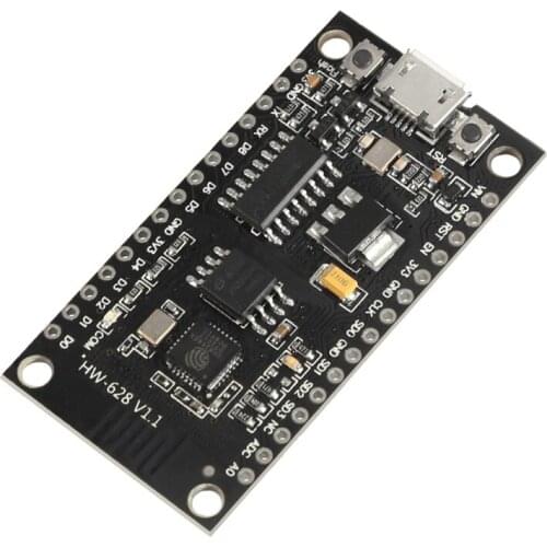 1pc Wireless WiFi Module CH340G NodeMcu Lua WIFI Internet Of Things Development Board ESP8266 ESP-12E With PCB Port