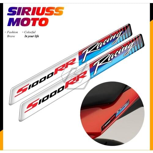 3D Resin Motorcycle Sticker Case for BMW Motorrad S1000RR S1000 RR Racing Sticker
