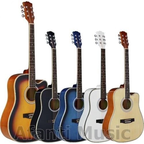 Afanti Music 41 inch Acoustic guitar (WY-006)