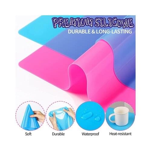 30*40Cm Large Silicone Resin Sheet for Diy Resin Crafts Casting Mold Tools Mat Multi Purpose Mat
