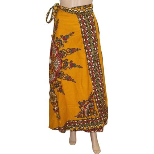 Dashikiage Asymmetrical Skirts