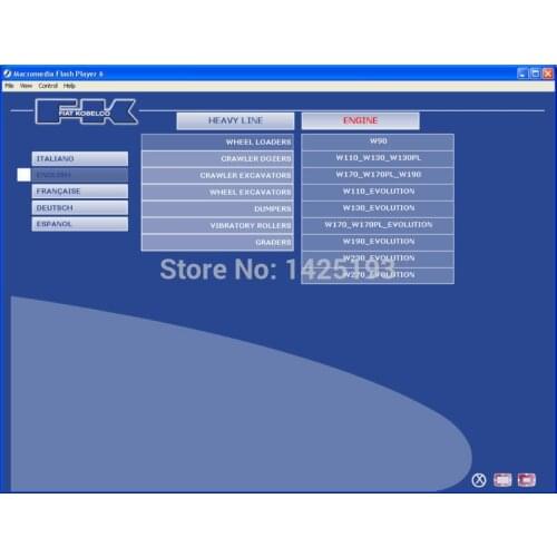 For Fiat Kobelco Repair - Heavy Line & Engines