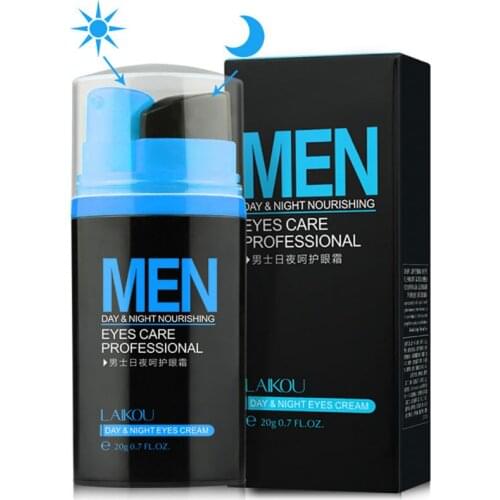 Day Night Anti-wrinkle Firming Men Eye Cream Skin Care Black Eye Puffiness Fine Lines Wrinkles Face Care