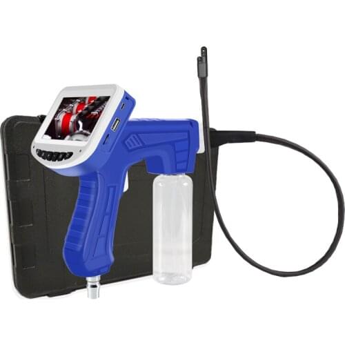 4.3 Inch 2MP 1080P Car AC Air Conditioner Cleaning Endoscope Spraying Inspection CMOS Borescope Side View Spray Gun Videoscope