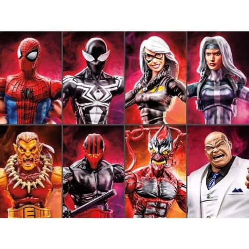 Hasbro Genuine MARVEL LEGENDS The Avengers Puma Spider-Man Action Figure Model Toys