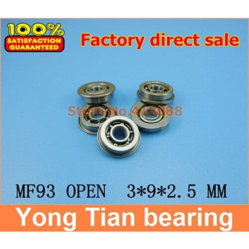 1PCS High Quality MF93 RF930Y52 FLBC3-9 3*9*10.2*2.5*0.6 metric series flanged miniature deep groove ball bearing
